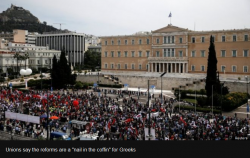 Greece Again Shut Down By Protests And Strikes Over Pensions Greece Again Shut Down By Protests And Strikes Over Pensions