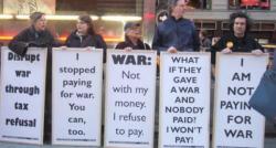New Protest Idiocy Lows: "Resisting" By Not Paying Federal Taxes New Protest Idiocy Lows: "Resisting" By Not Paying Federal Taxes