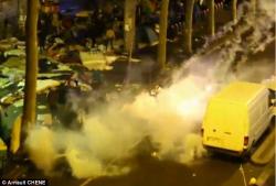 Police Unleash Teargas After Massive Migrant Brawl Erupts At Paris Train Station