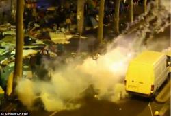 Police Unleash Teargas After Massive Migrant Brawl Erupts At Paris Train Station Police Unleash Teargas After Massive Migrant Brawl Erupts At Paris Train Station