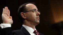 Rosenstein Resists The Resistance: It Was "Appropriate" For Trump To Fire Comey